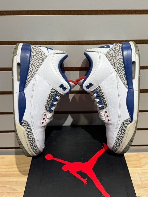 Jordan 3 Retro True Blue (2016) Sz 10.5