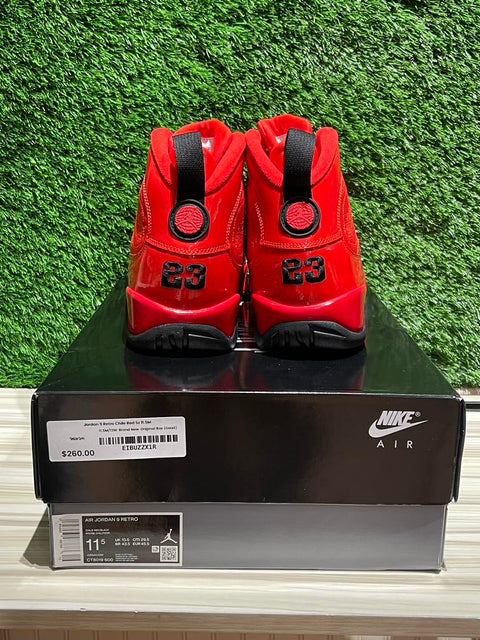 Jordan 9 Retro Chile Red Sz 11.5M