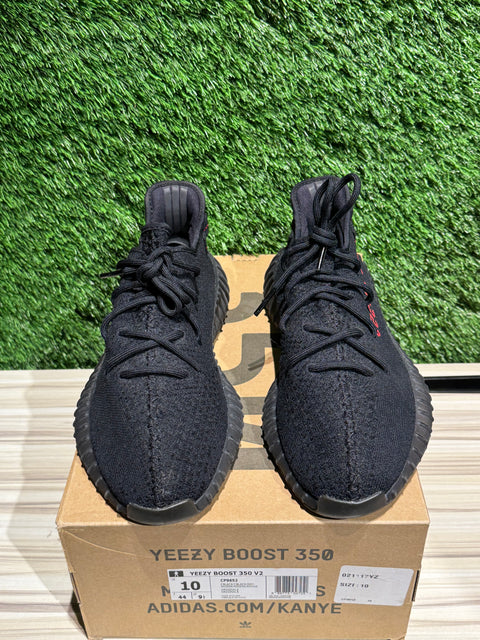 adidas Yeezy Boost 350 V2 Black Red Sz 10M