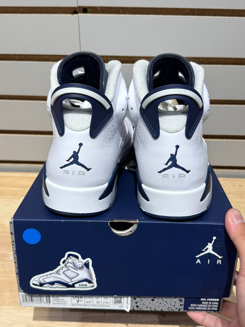 Jordan 6 Retro Midnight Navy (2022) Sz 7.5