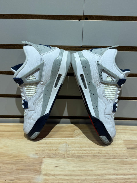 Jordan 4 Retro Midnight Navy (GS) Sz 6Y