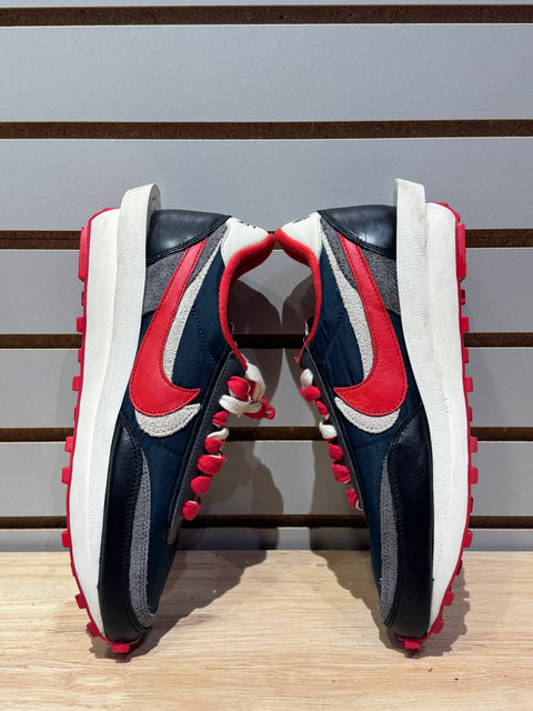 Nike LD Waffle sacai Undercover Midnight Spruce University Red Sz 9.5