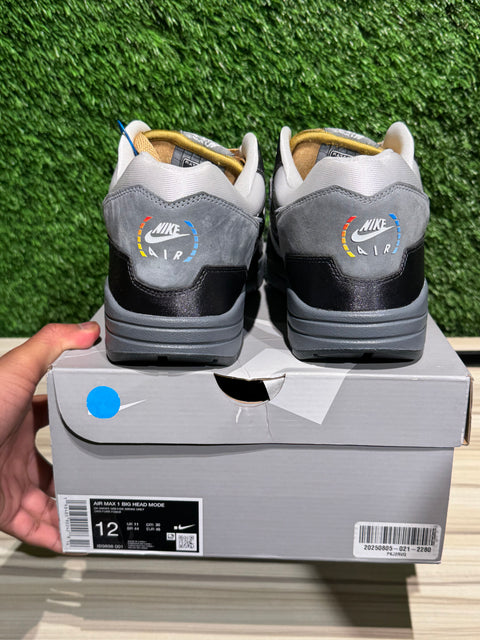 Nike Air Max 1 .SWOOSH Low Poly Big Head Mode Sz 12M...