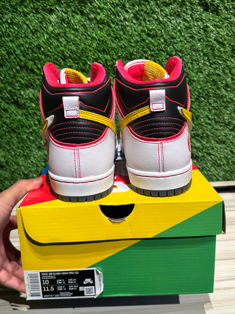 Nike SB Dunk High RX-0 Unicorn Gundam Sz 10