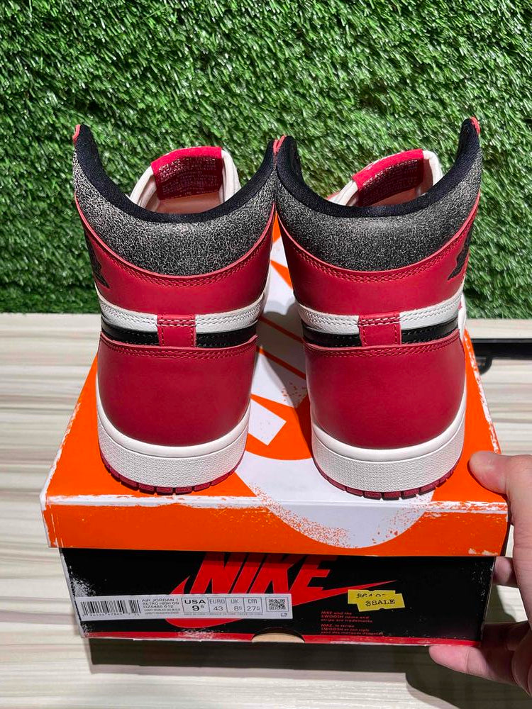 Jordan 1 Retro High OG Chicago Lost and Found Sz 9.5M