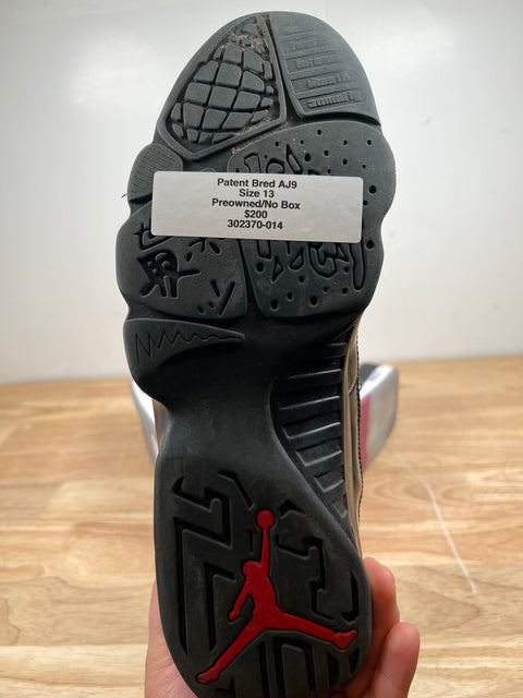 Jordan 9 Retro Bred Patent