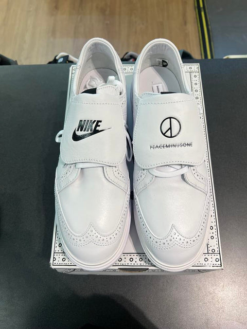 Nike Kwondo 1 G-Dragon Peaceminusone Triple White Sz 10