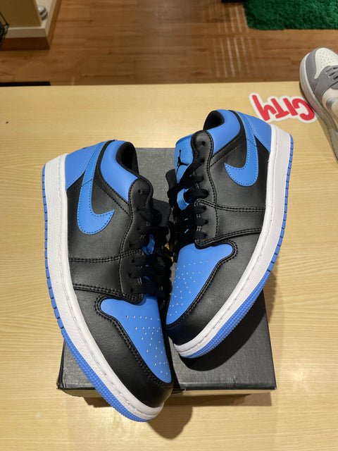 Jordan 1 Low University Blue Black