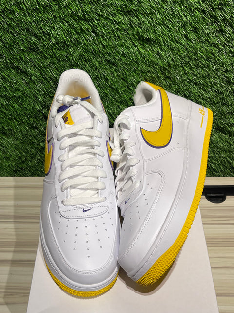 Nike Air Force 1 Low Retro QS Kobe Bryant Lakers Home Sz 14M