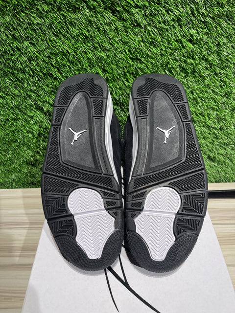Jordan 4 Retro White Thunder s 9.5