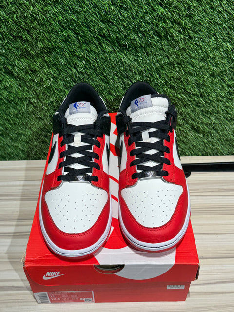 Nike Dunk Low EMB NBA 75th Anniversary Chicago