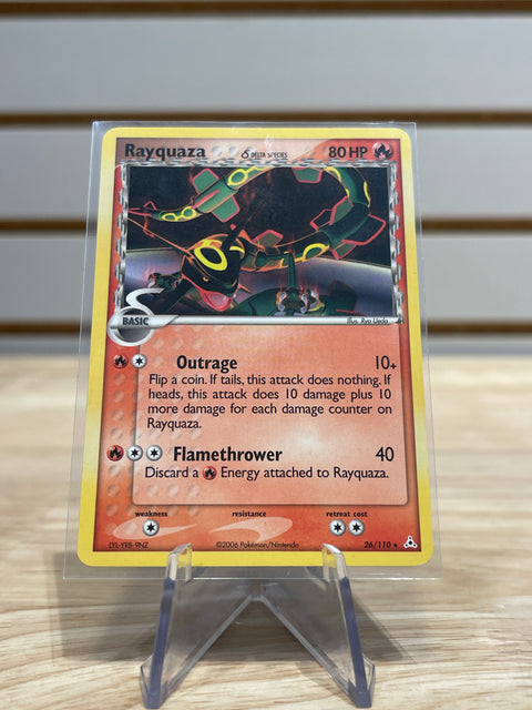 Rayquaza - 026/110 (Delta Species) - Pokemon EX Holon Phantoms (HP)