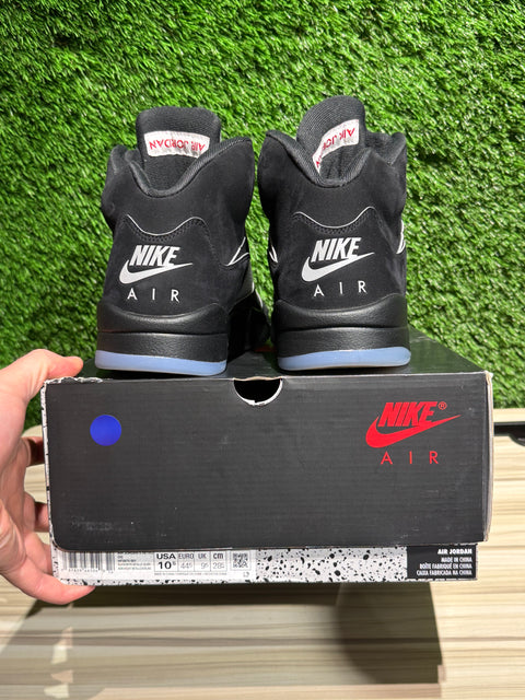 Jordan 5 Retro OG Black Metallic Reimagined Sz 10.5M.