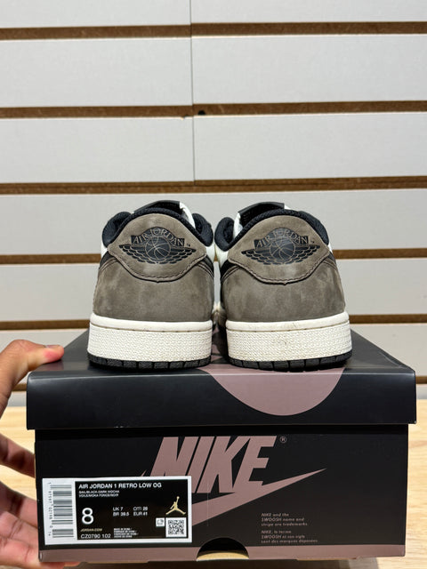 Jordan 1 Retro Low OG Mocha Sz 8