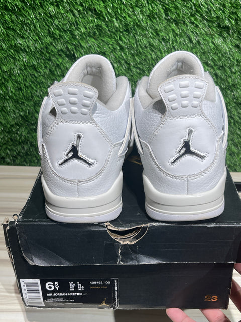 Jordan 4 Retro Pure Money (2017) (GS) Sz 6.5Y