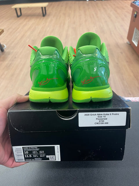 Nike Kobe 6 Protro Grinch (2020)