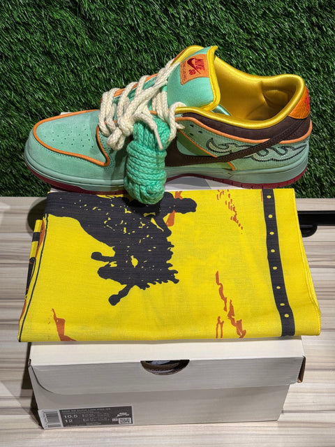 Nike SB Dunk Low Rodeo Tourmaline Sz 10.5M