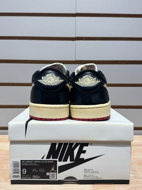 Jordan 1 Retro Low OG Nigel Sylvester Better With Time Sz 9