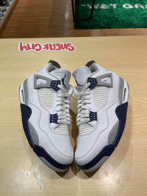 Jordan 4 Retro Midnight Navy Sz 12