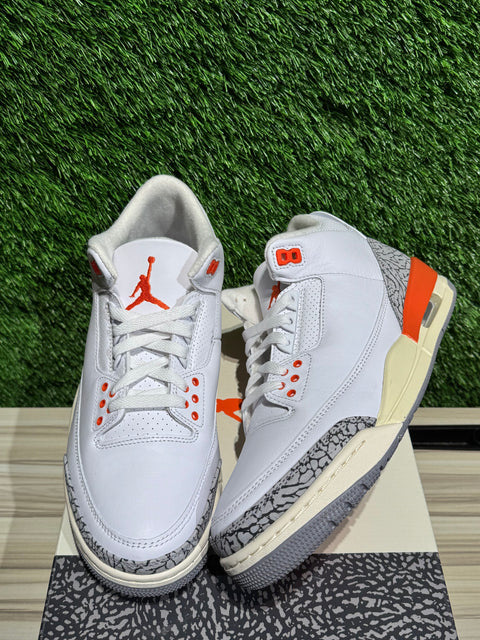 Jordan 3 Retro Georgia Peach (Women's) Sz 9M