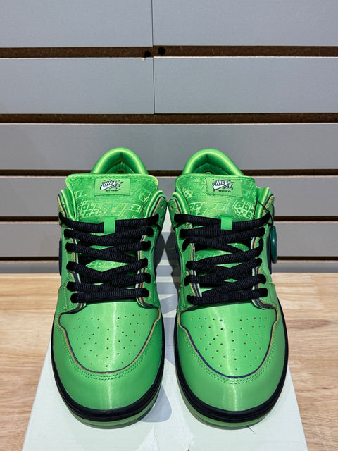 Nike SB Dunk Low The Powerpuff Girls Buttercup Sz 10.5