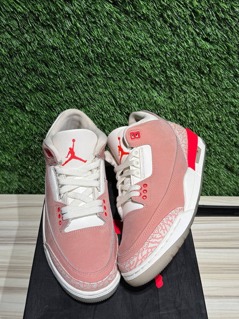 Jordan 3 Retro Rust Pink (Women's) Sz 6.5M/8W