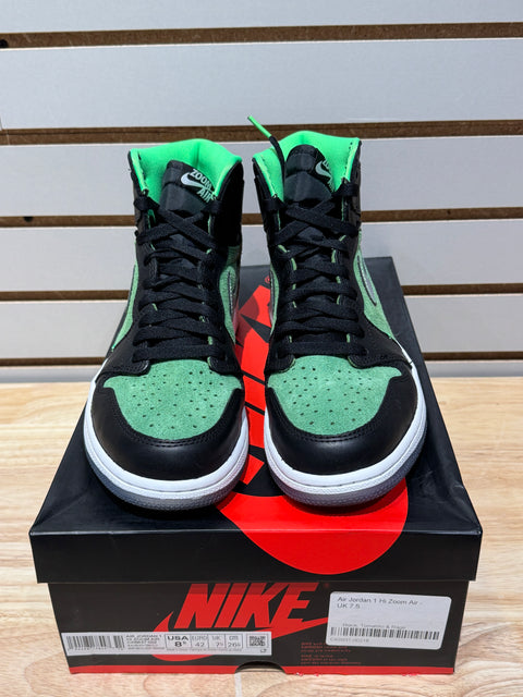 Jordan 1 Retro High Zoom Zen Green Sz 8.5