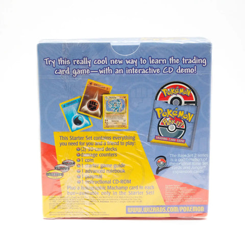 SEALED WOTC POKEMON BASE SET 2 2-PLAYER STARTER SET CD DISPLAY