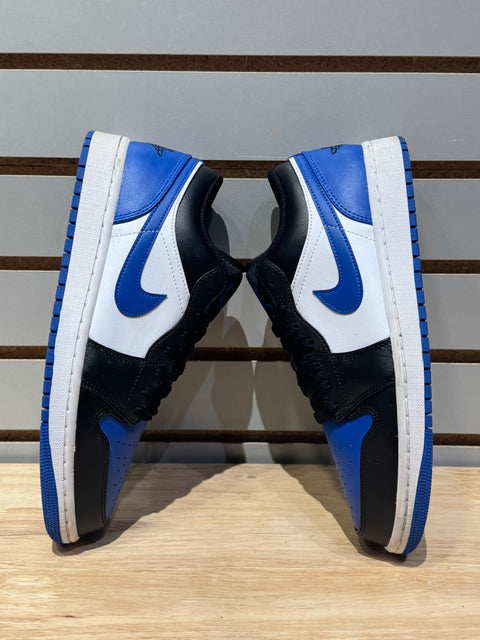Jordan 1 Low Alternate Royal Toe Sz 9