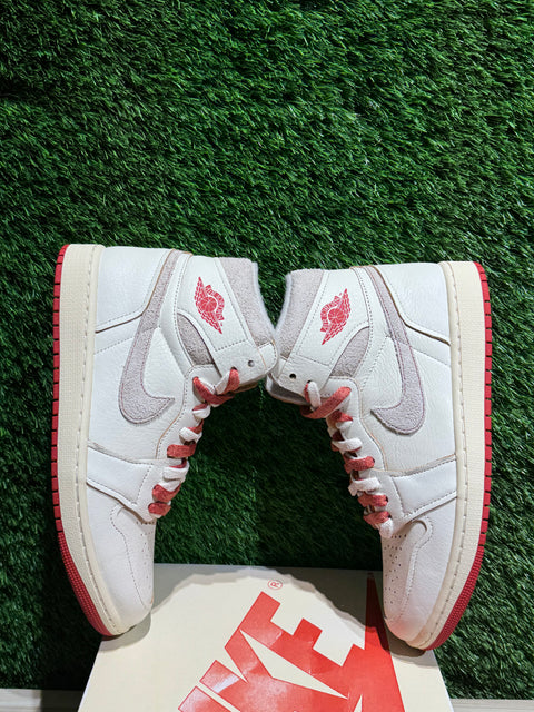 Jordan 1 Retro High Rare Air Sail Cinnabar (Women's) Sz 9M