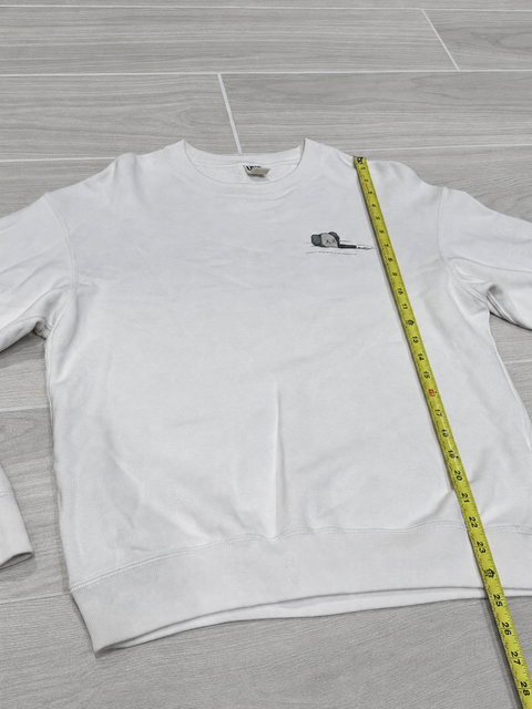 KAWS x Uniqlo Longsleeve Sweatshirt (US Sizing) Off White Sz S