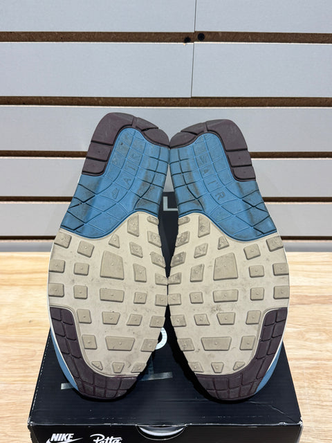 Nike Air Max 1 Patta Waves Noise Aqua (with Bracelet) Sz 10.5