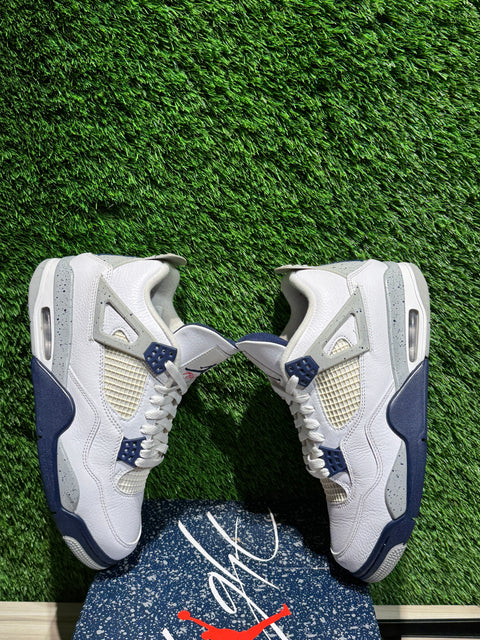 Jordan 4 Retro Midnight Navy Sz 10