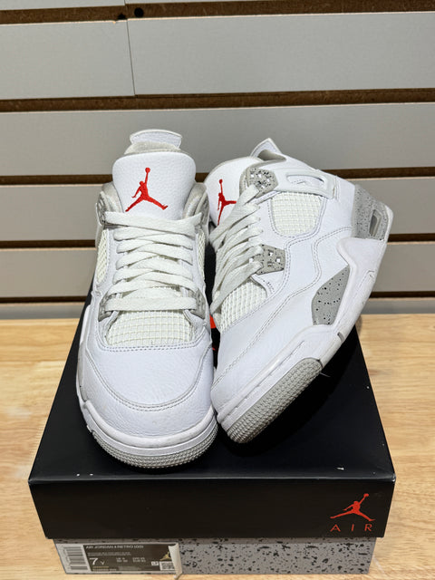 Jordan 4 Retro White Oreo (2021) (GS) Sz 7Y