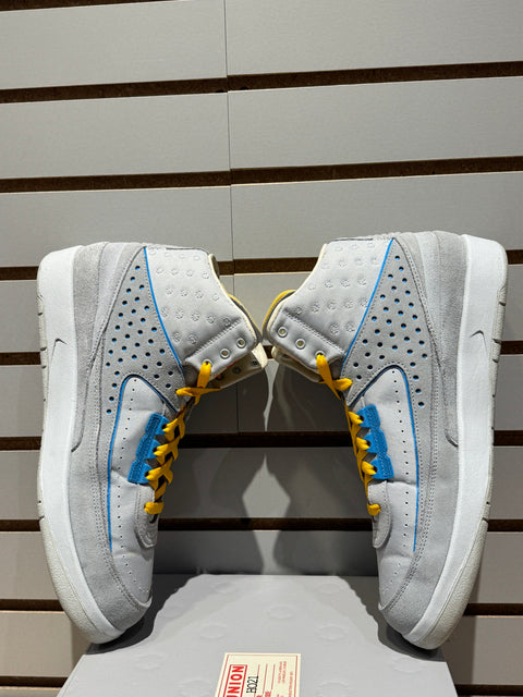 Jordan 2 Retro SP Union Grey Fog Sz 11
