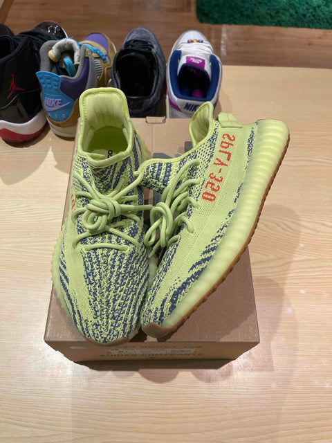 adidas Yeezy Boost 350 V2 Semi Frozen Yellow Sz 8.5