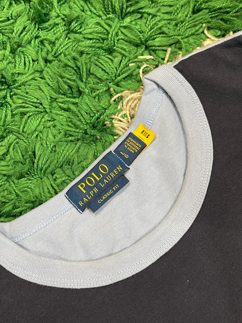 Polo Ralph Lauren Navy Ringer Tee Graphic Polo 1967