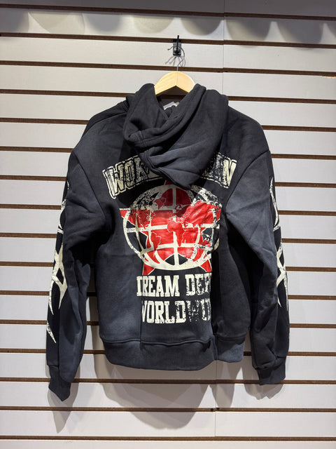 Awoken Dreams Dept. Black Pull Over Hoodie