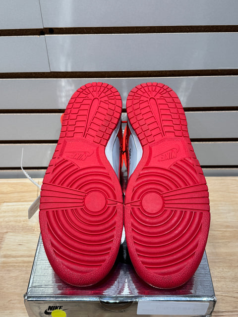 Nike Dunk Low Off-White University Red Sz 12.5