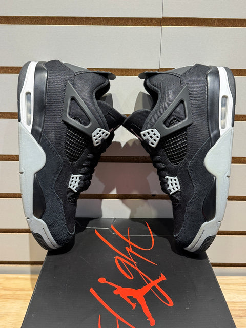 Jordan 4 Retro SE Black Canvas
