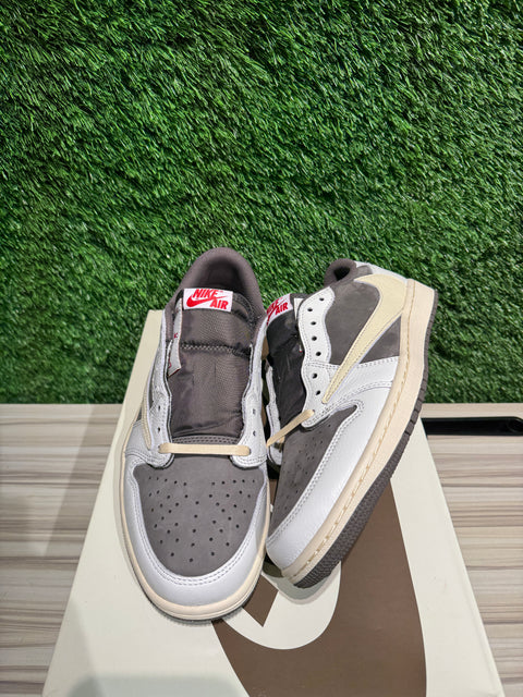 Jordan 1 Retro Low OG SP Travis Scott Reverse Mocha Sz 10