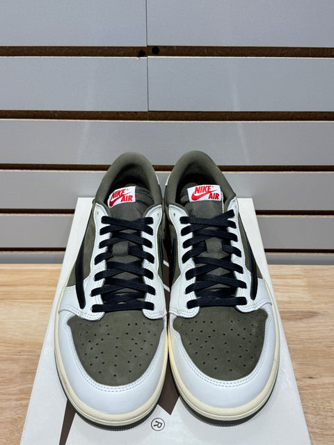 Jordan 1 Retro Low OG SP Travis Scott Medium Olive Sz 11