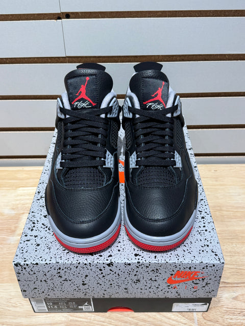 Jordan 4 Retro Bred Reimagined Sz 10