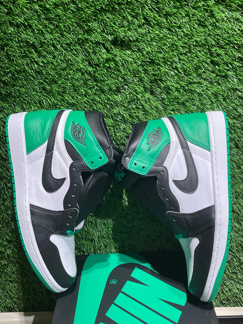 Jordan 1 Retro High OG Lucky Green Sz 9.5