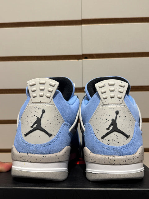 Jordan 4 Retro University Blue (GS) Sz 3.5Y