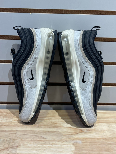 Nike Air Max 97 Light Bone Khaki Black Sz 9