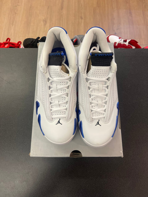 Jordan 14 Retro White Hyper Royal