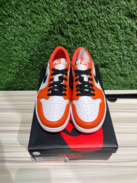 Jordan 1 Low Starfish Sz 9