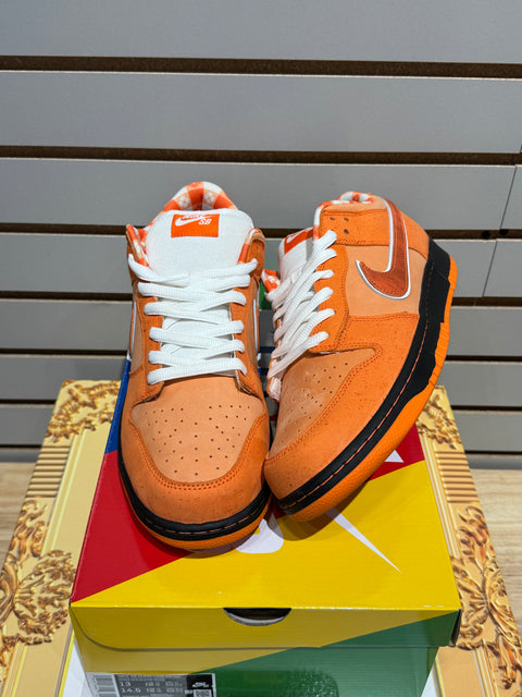 Nike SB Dunk Low Concepts Orange Lobster (Special Box) Sz 13