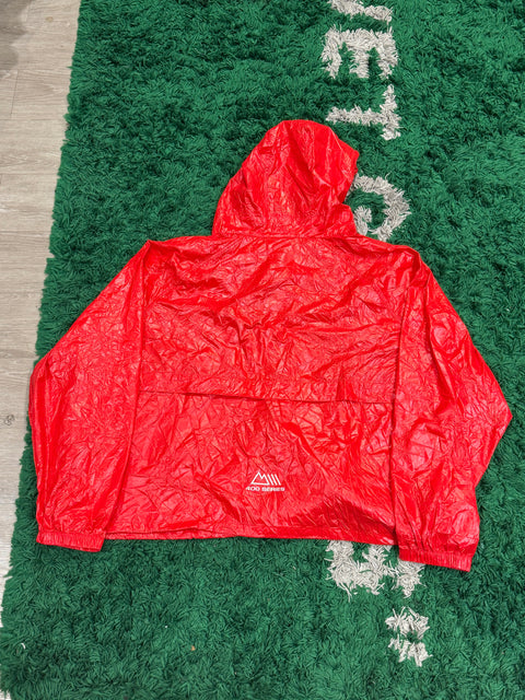 GV Gallery Raspberry Hills 400 Series Red Trash Bag Jacket Sz XL